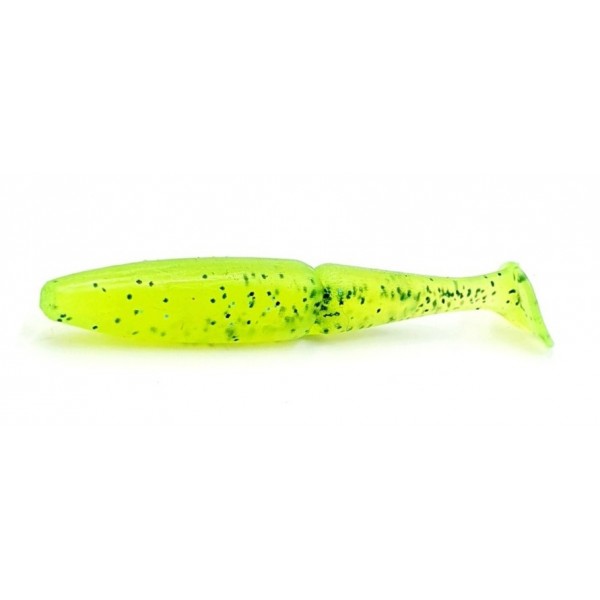 Рибальська силіконова приманка, Taipan Grabber, 3,0 дюйма, 8шт/уп, колір №06 Chartrease